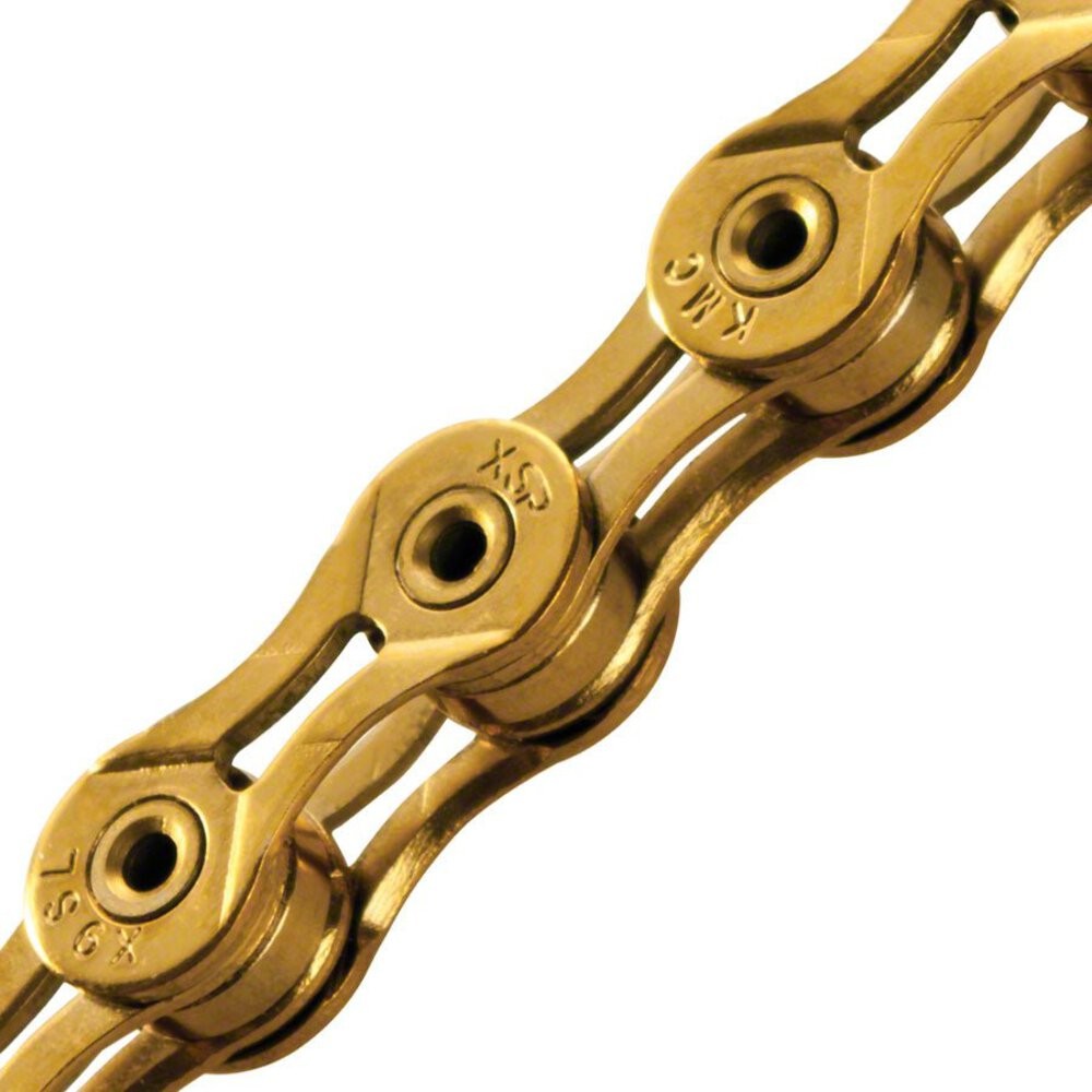 KMC X9SL Super Light Chain – 9-Speed 116 Links Gold