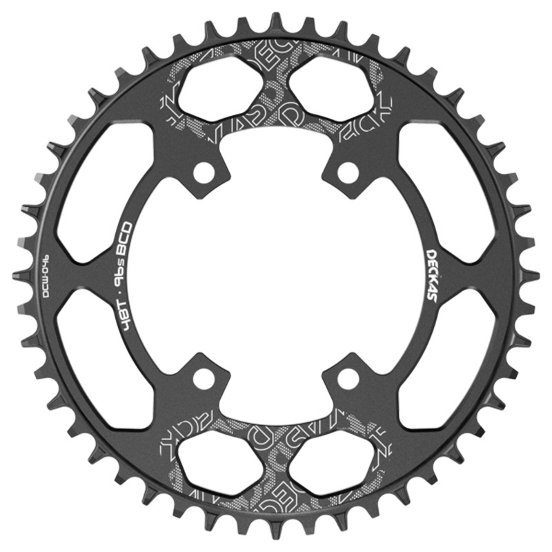 DECKAS SH 96BCD Narrow Wide Round Chainring Al Alloy Chainwheel For M4100 M5100