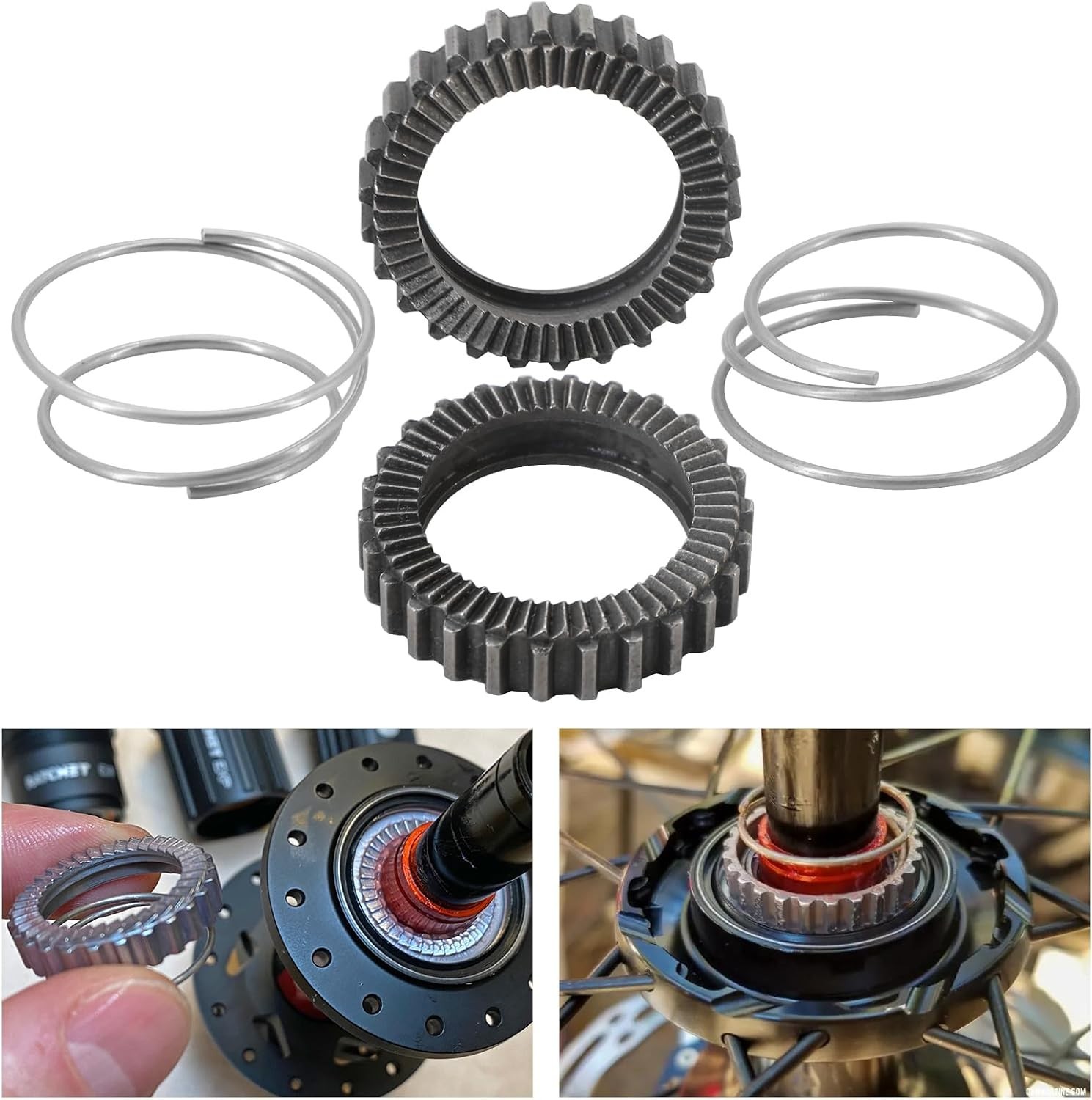 Star Ratchet Springs Hub Kit for DT Swiss 240 350 440 540 Tatchet Hubs 54T