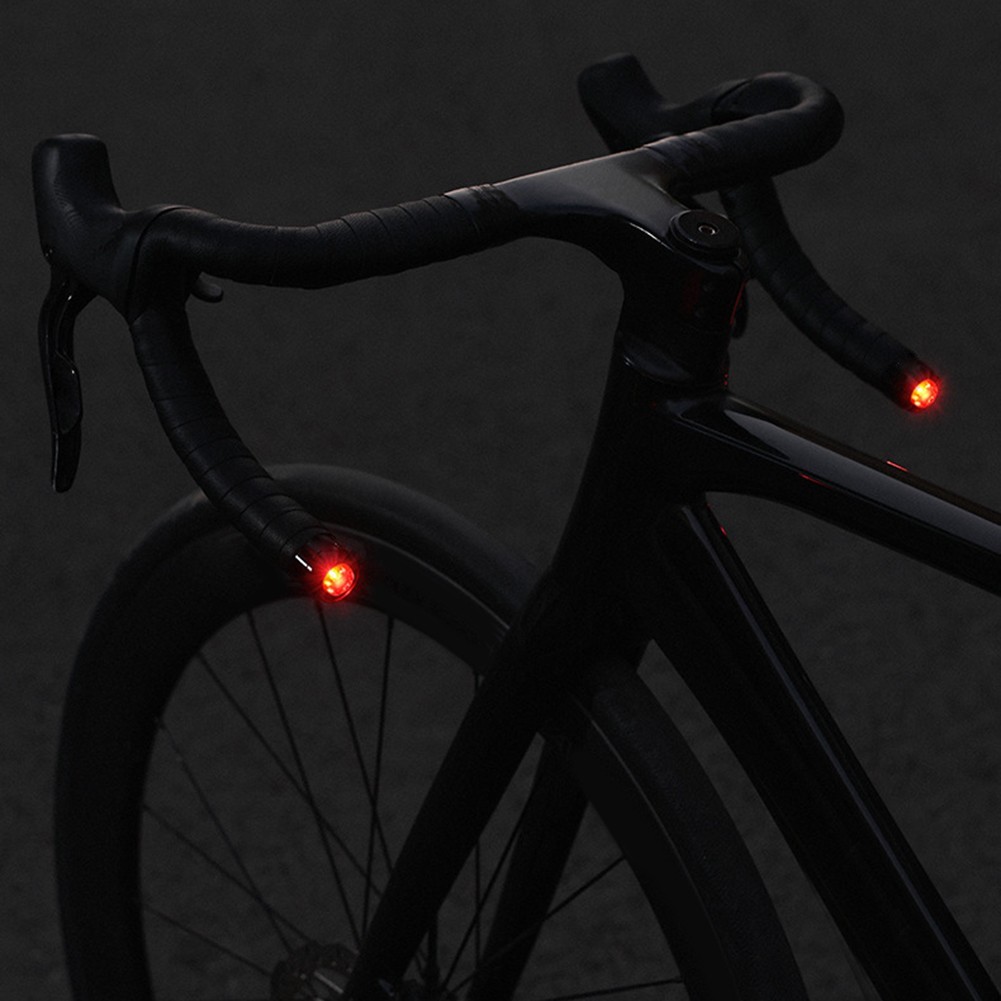 Handlebar Mount Bike Handlebar Light Long-lasting Use Aluminum Alloy Body
