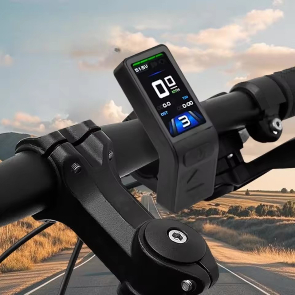Ebike 24V 36V 48V KT TF04 Display Meter Electric Bike Control Panel WP Plug