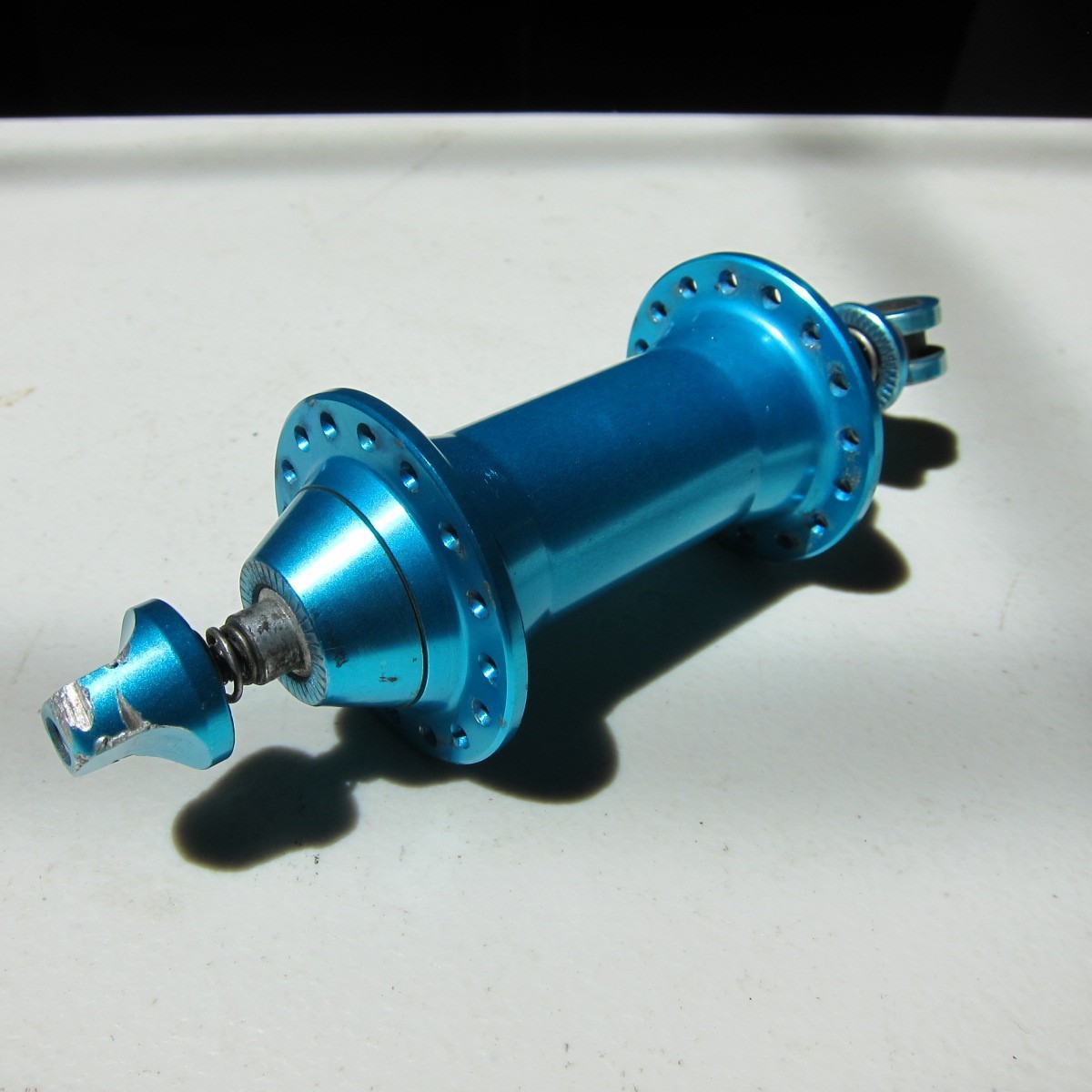 Ringle Bubba Turqoise Front Hub 32H Twister Ti Skewer Vintage 90s MTB