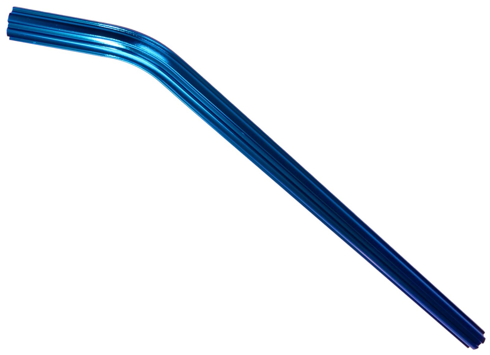 Fluted aluminum alloy LAYBACK bicycle seat post 22.2mm (7/8″) 490mm DARK BLUE