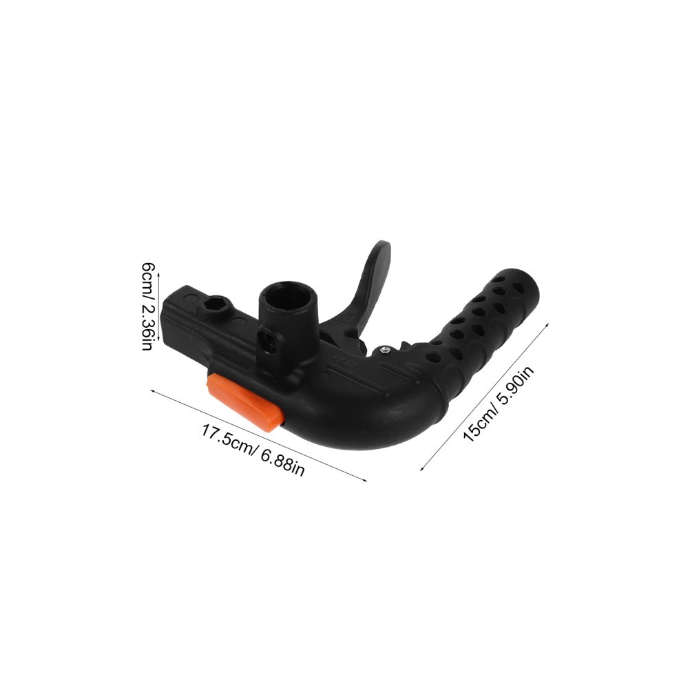 1 Pair Wheelchair Brake Handles Replacement Durable Plastic Metal Rubber