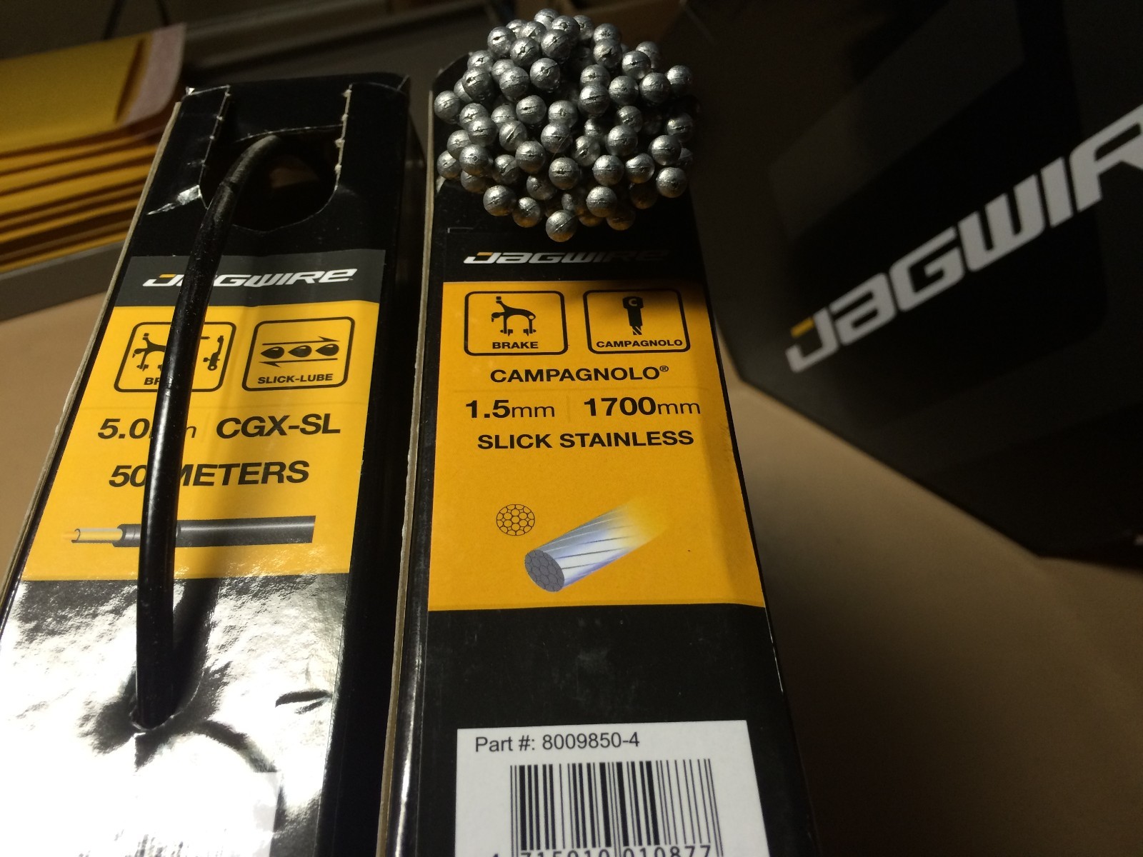 JAGWIRE ROAD Slick Stainless Brake Bike Cables – CAMPAGNOLO / Campy