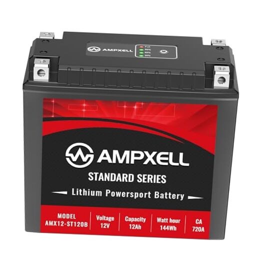 YTX20L-BS Lithium Motorcycle Battery 12V 720A 12Ah YTX20L-BS 12V 720A 12Ah[- +]
