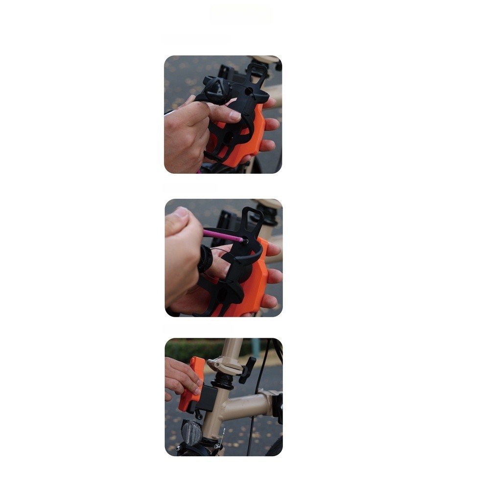 Water Bottle Holder Adapter with Multiple Slots for Brompton For DAHON Mounts