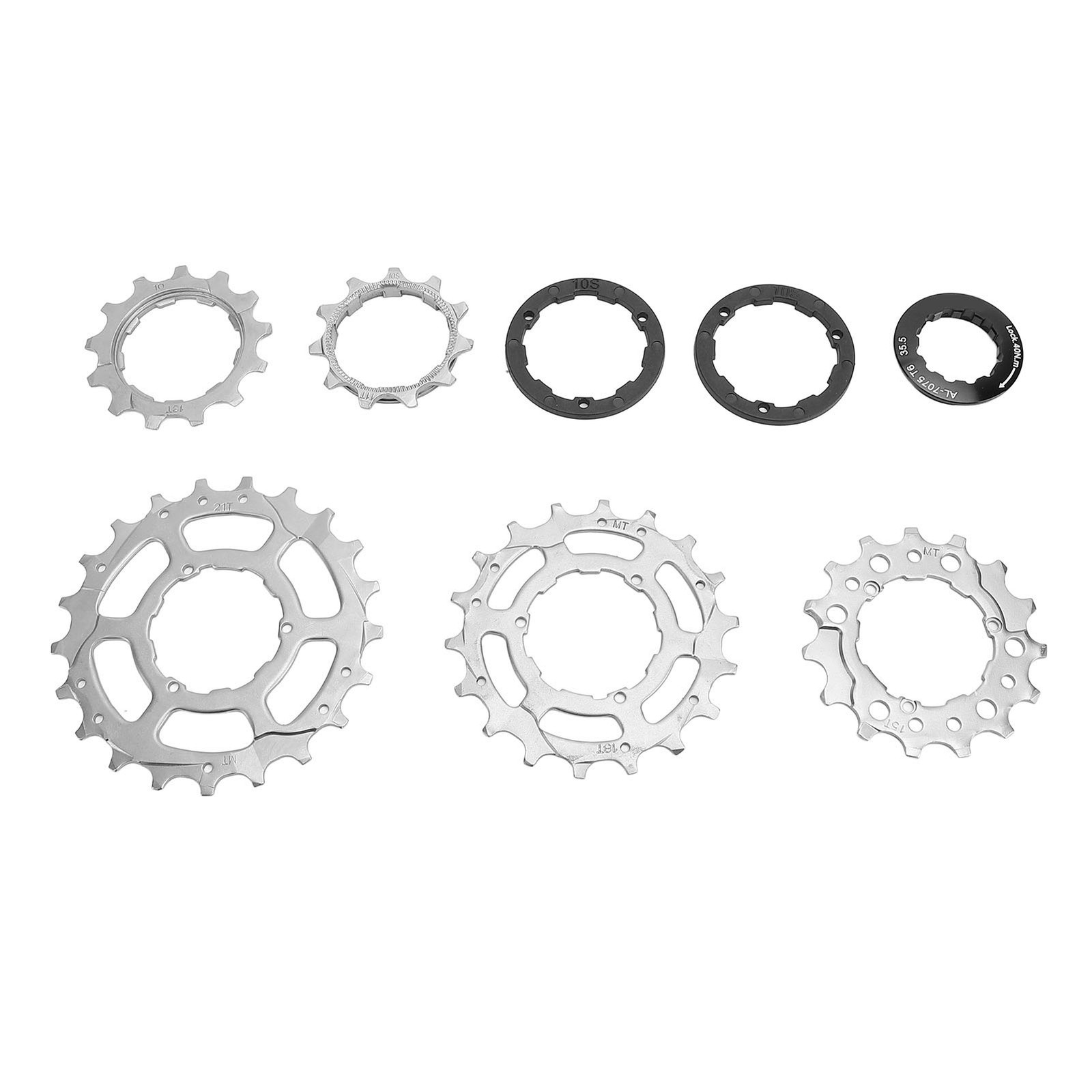 5 Speed Bike Cassette Stainless Steel Aluminum Alloy Smooth Cycling Bike Fl TTAH
