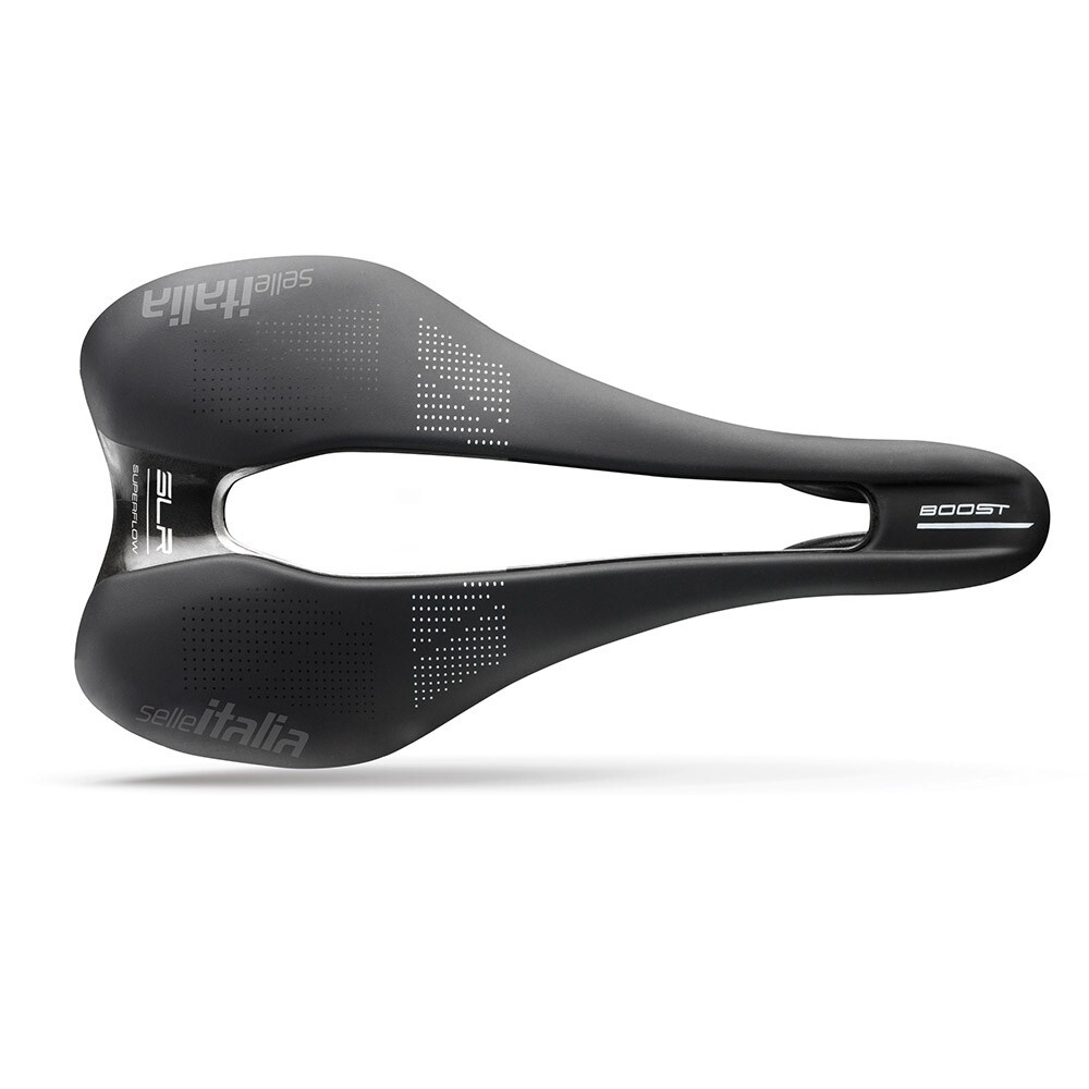 SELLE ITALIA SLR BOOST TM SUPERFLOW ROAD BIKE SADDLE –MANGANESE RAIL-LIGHTWEIGHT