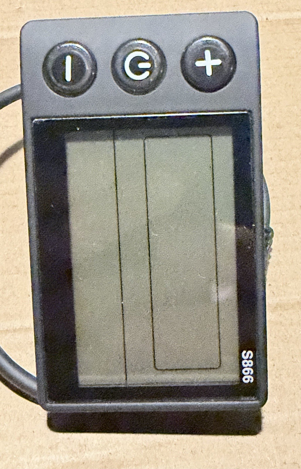 Universal S866 Electric Bike LCD Display Speedometer Screen for Electric Scooter