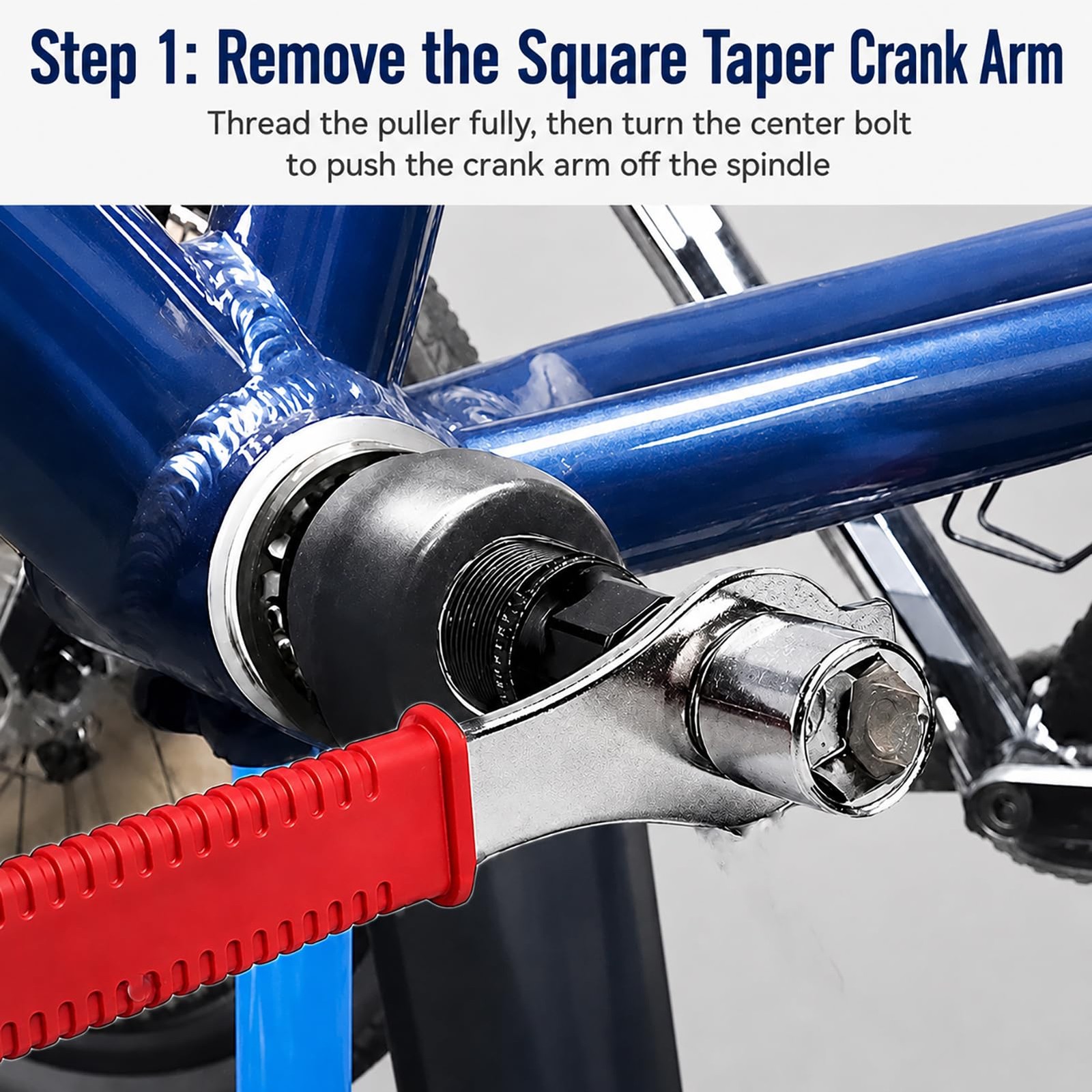 Bike Crank Puller Tool, Bicycle with Bottom Bracket General, sliver