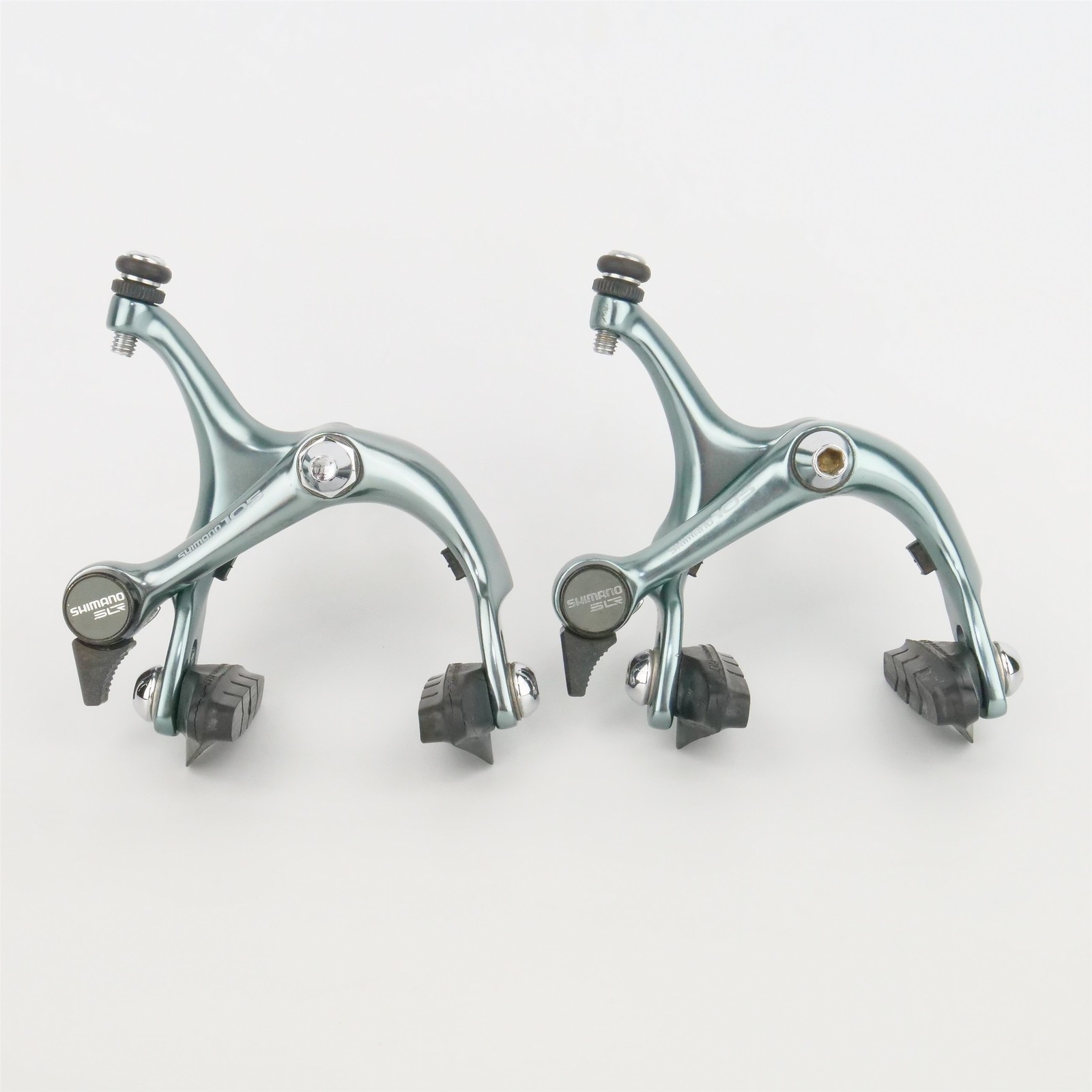 Shimano 105 BR-1050 Rim Brake Calipers Pair Long Reach Side Pull Road Vintage