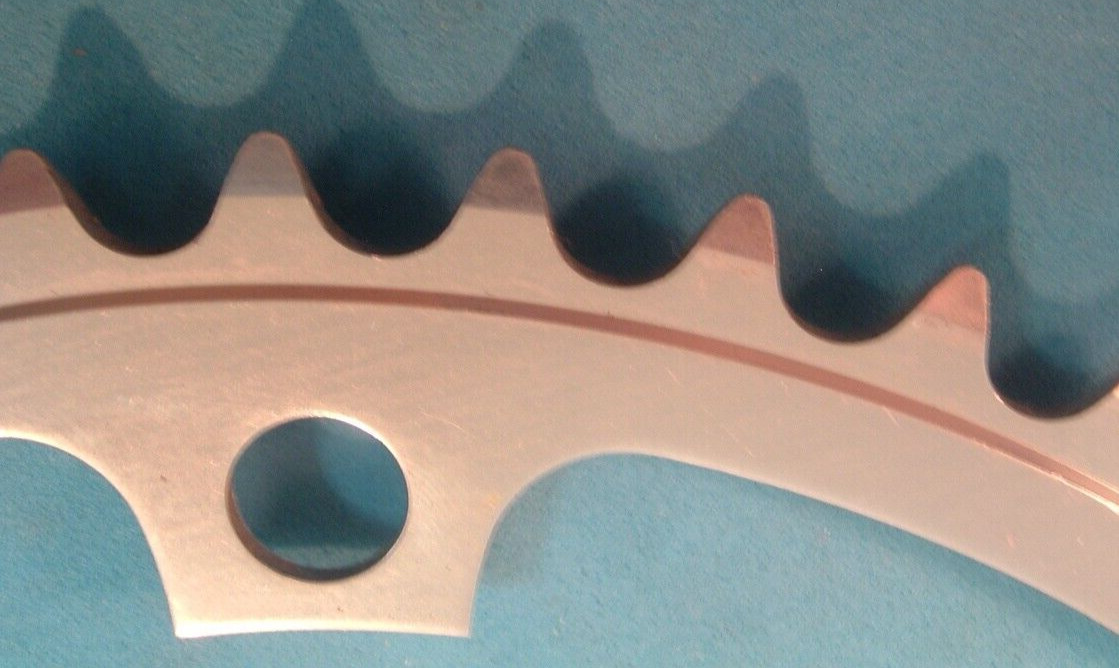 Shimano 600 HP 42T Biopace Road NEW/NOS Oval Chainring- CR-BP25-6 to 9-Spd-130MM