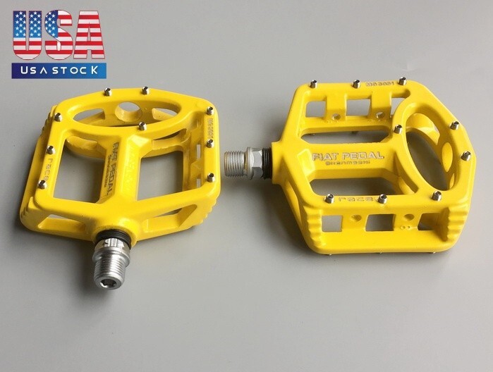 9/16″ Bicycle Pedal 3 Bearings Flat/Platform Pedals MTB Road Bike SHANMASHI 5051