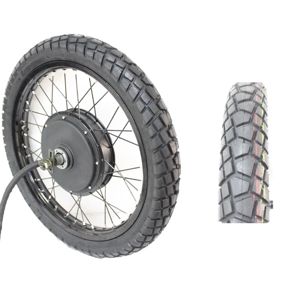 Ebike 48V-72V 3000W-5000W Motorcycle Rim Rear Wheel Only 17» 18» 19″ 21»