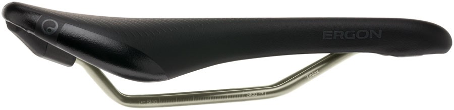 Ergon SM Pro Saddle Titanium Stealth Men’s Medium Large Synthetic Cut Out