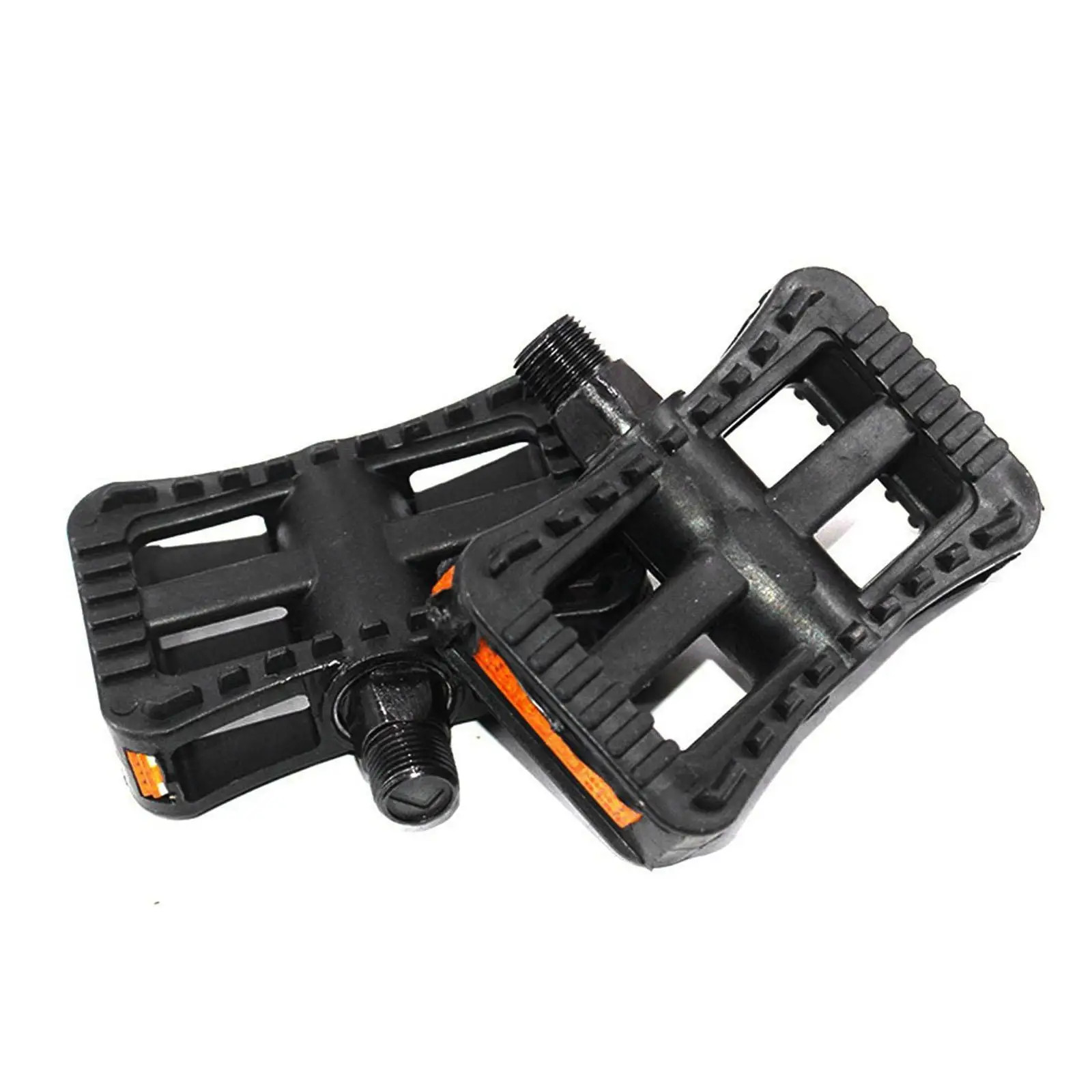 E-Bike Pedals Wide Flat Anti Slip Reflector Universal Electric Bicycle