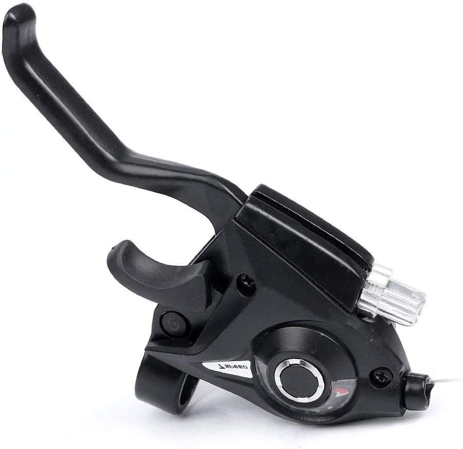 Shibeiparts V-Brake ST-EF51 Set 3×7 Speed Shifter Brake Lever Combo MTB Black