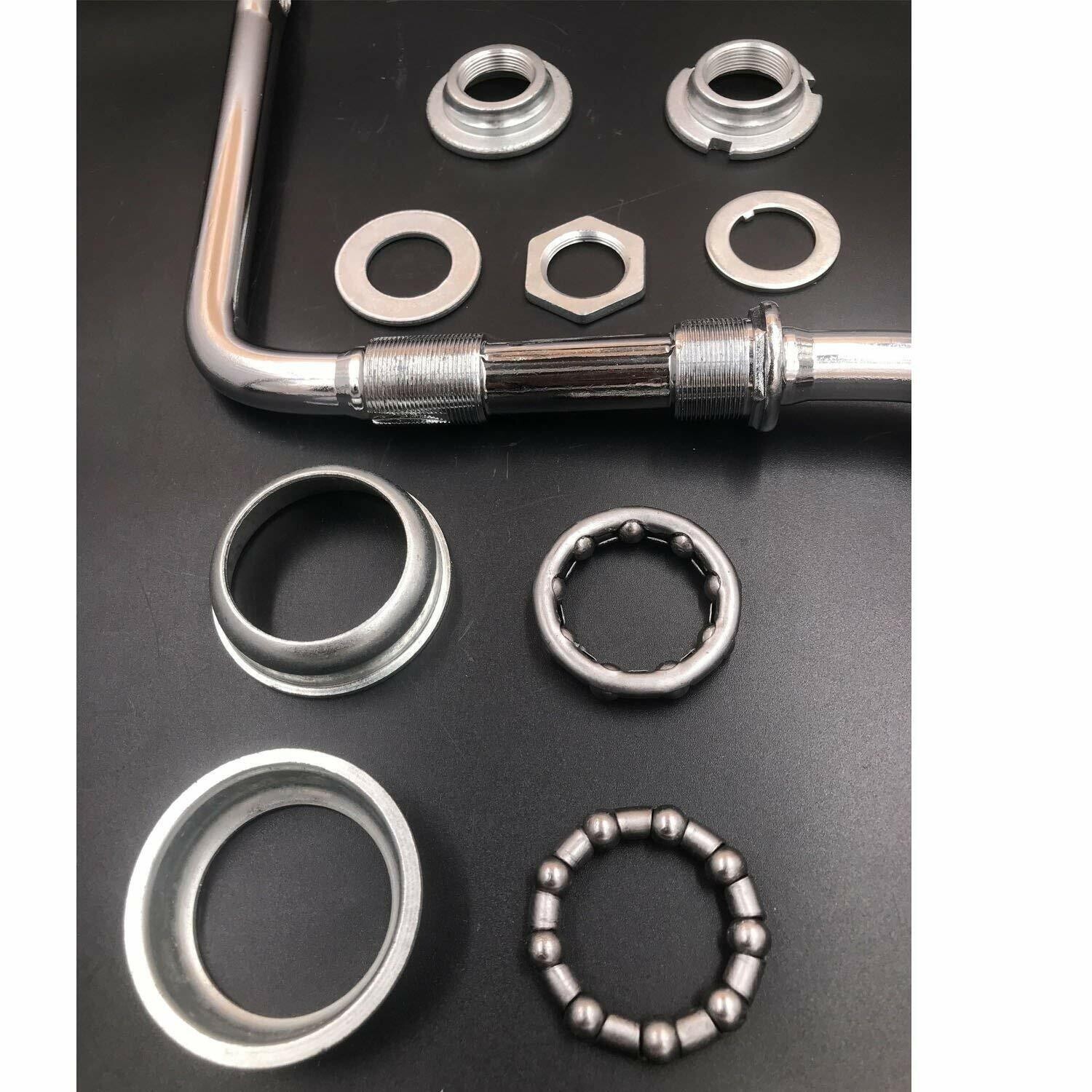 CDHPOWER 2»Cup Wide Pedal Crank Kit One-Piece Crank for 2 Stroke 4 Stroke Motor
