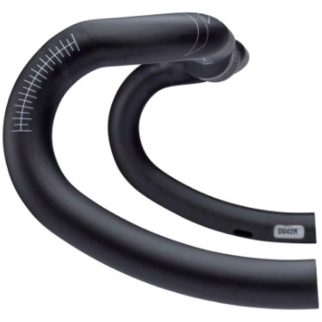 Easton EC90 ALX Carbon Gravel Road Bike Handlebar Matte UD Black – 31.8 x 38cm