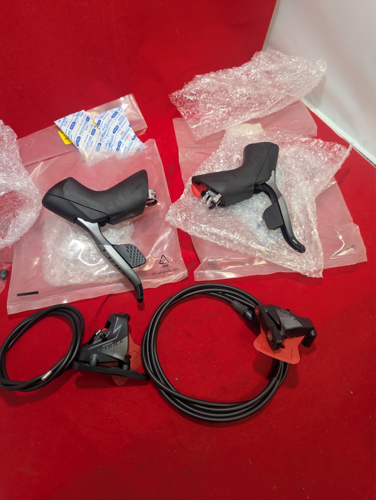 SRAM Force eTap AXS 12 Speed HRD Disc Shifters/Brake Set Front & Rear 12 Speed
