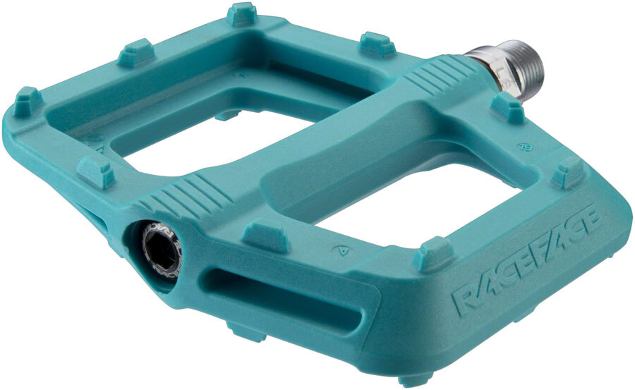 RaceFace Ride Pedals – Platform, Composite, 9/16″, Turquoise