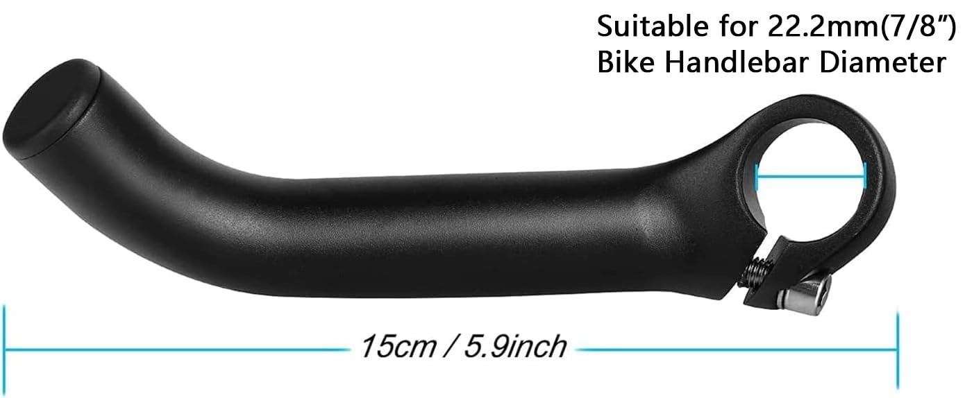 FIFTY-FIFTY Bike Bar Ends – Aluminum MTB Handlebar Extenders
