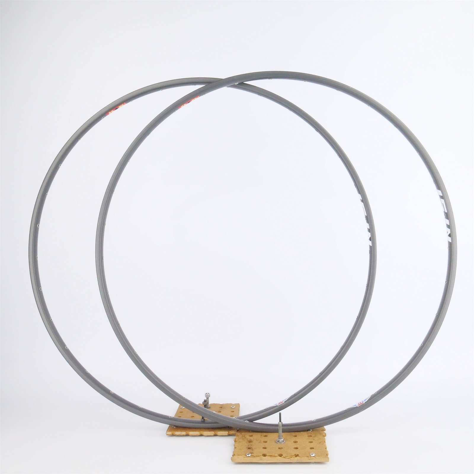 NOS Nisi AN 85 Tubular Rims Pair 700c 32h Front+Rear Rim Brake Vintage Italy