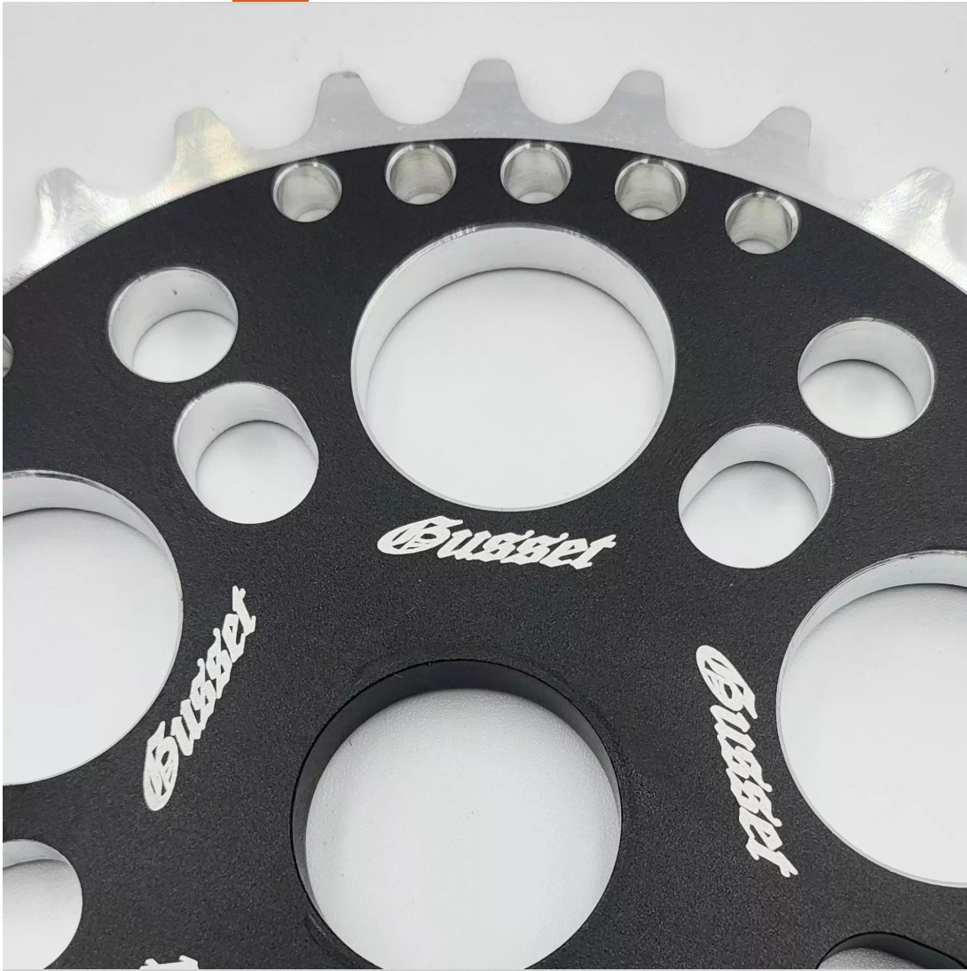 Vintage Gusset BMX Sprocket 32T 42T 44T Chainring Bicycle bmx Alloy Driveline