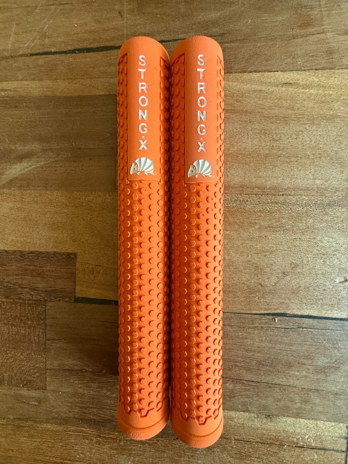 Choice Strong X Grips for Track Bikes – Orange