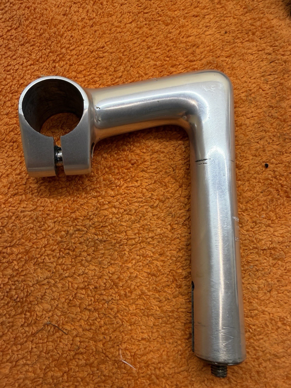 Cinelli 1A Aluminum Quill Stem Silver 1 in Steerer 26 mm Clamp 85 mm