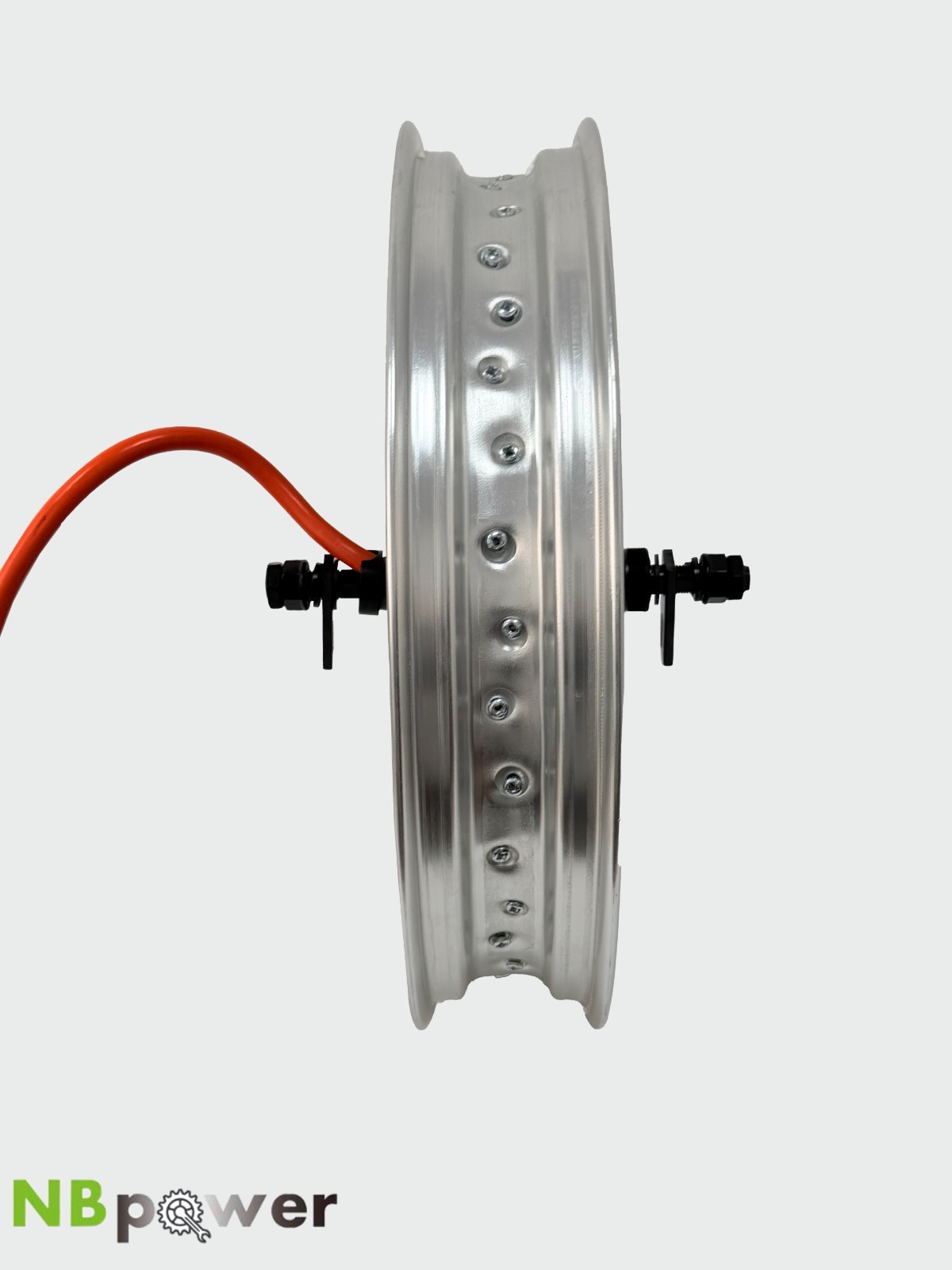 Colorful motorcycle rim（DOT standard）:17*3.0in QS273 3.5T 8000W hub motor wheel