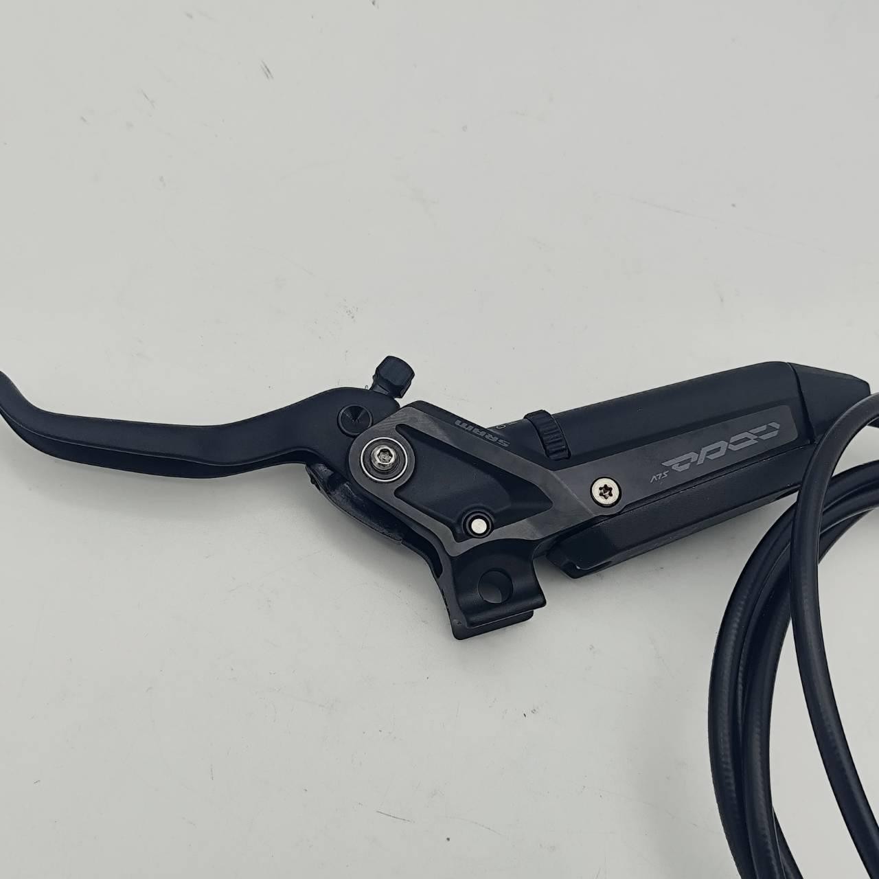 SRAM Code Silver Stealth F+R Set Disc Brake Lever With 203mm Rotors, NO Clamp