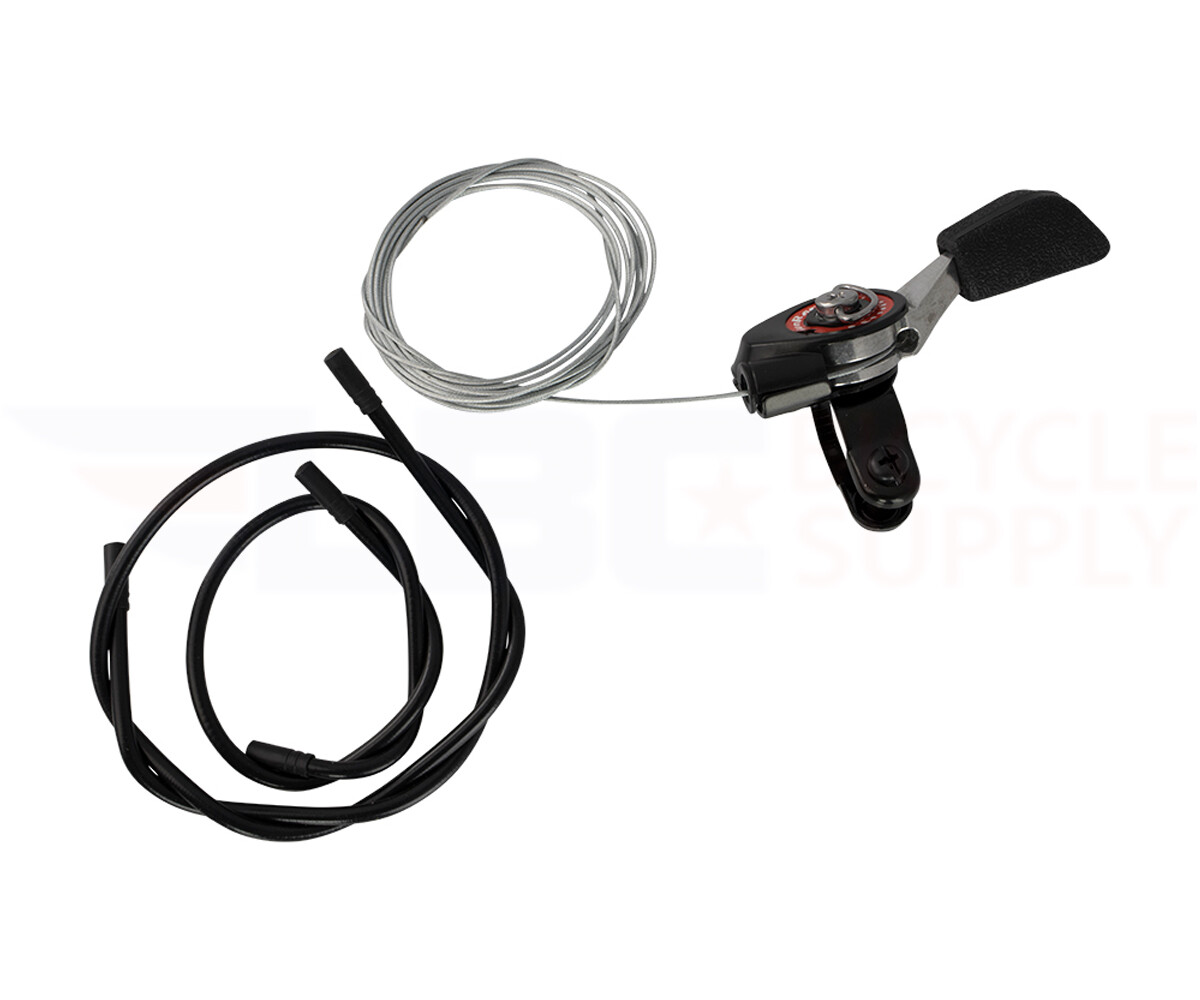 PRO+ SunRace 5/6/7-Speed Right Friction Thumb Shifter Set w/Cable Housing MTB Bi