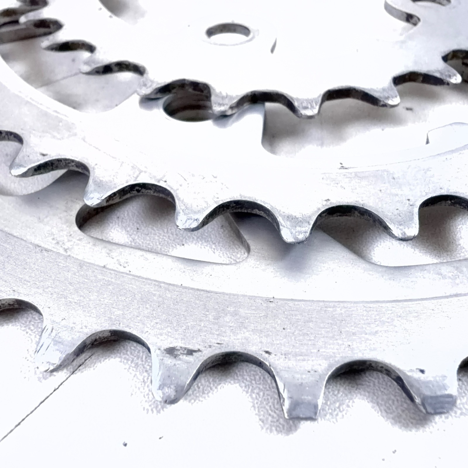 Shimano Biopace Triple Chainring Set 110/74 BCD Alloy 48/38/28t w/ Screws