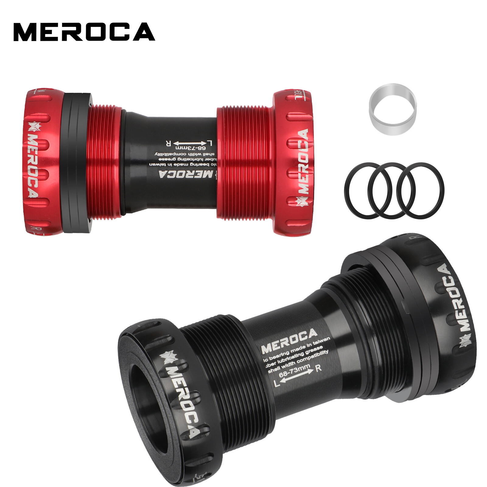 MEROCA BSA BB-68-73 Ceramic Bottom Bracket for Shimano/SRAM GXP/FSA/Raceface