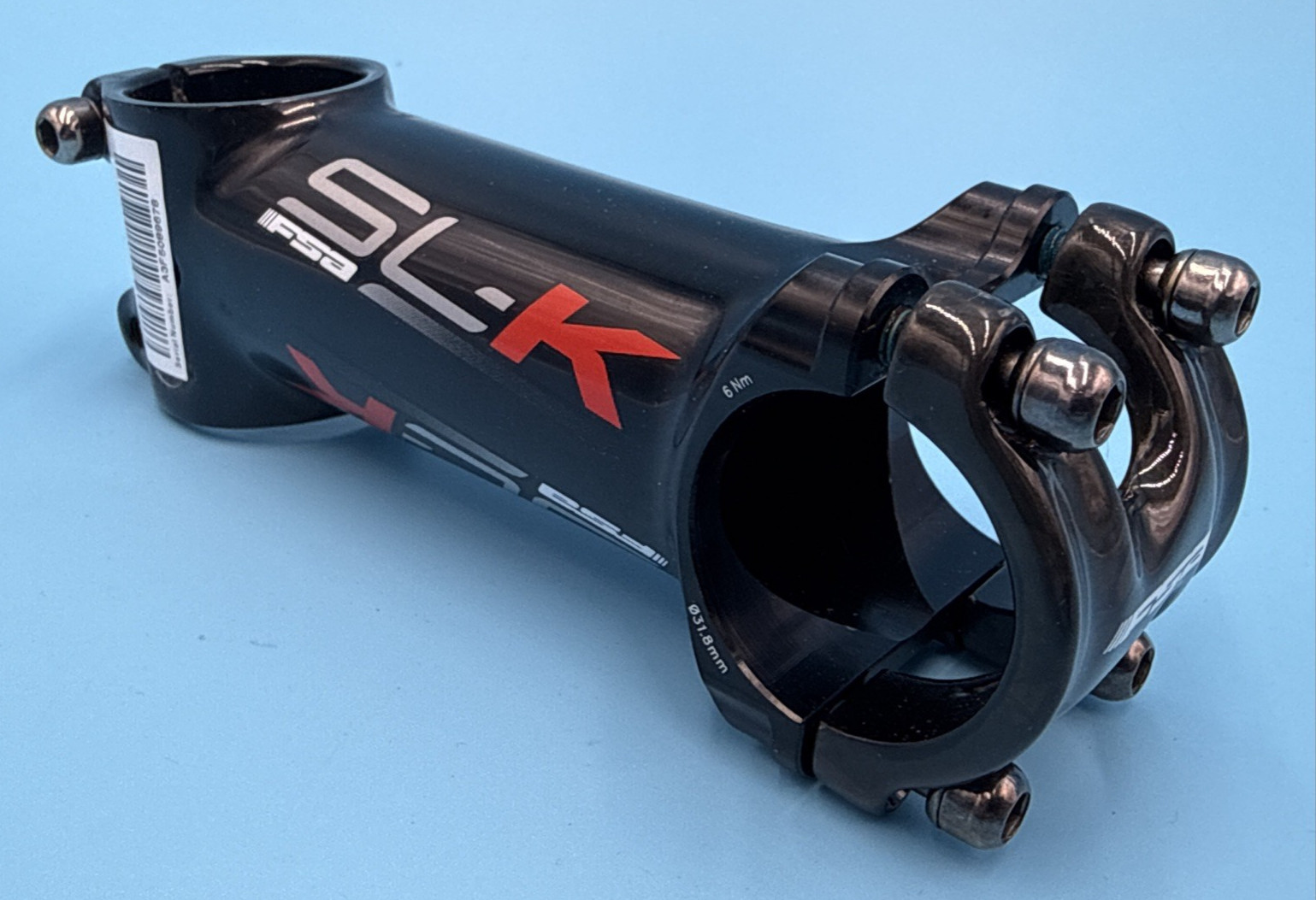 Full Speed Ahead FSA SL-K OS-123 1-1/8″ 100mm 31.8mm Clamp 6° Alloy Stem