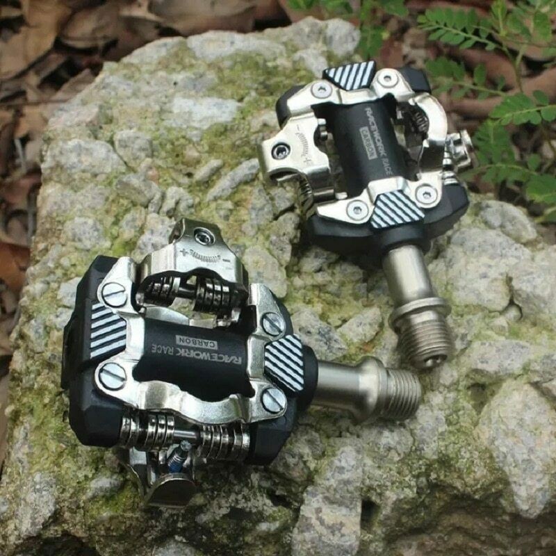 RACEWORK Bicycle Self-locking SPD Pedals Clipless Cleats Pedal Mtb Mountain Bike