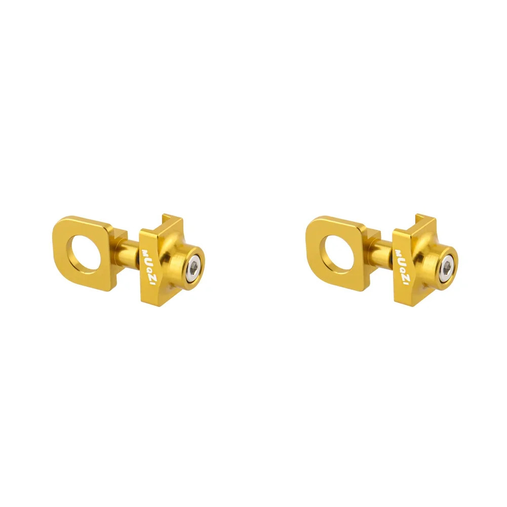 Single Speed Bike Chain Tensioner Bolt Aluminum Alloy Adjuster Fixie BMX