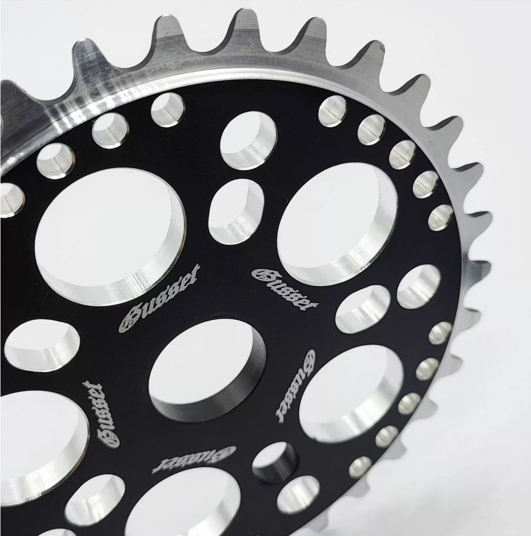 Vintage Gusset BMX Sprocket 32T 42T 44T Chainring Bicycle bmx Alloy Driveline
