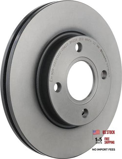 09.7806.11 UV Coated vented Front Brake Rotor FORD/FORD AUSTRALIA/MAZDA OE#
