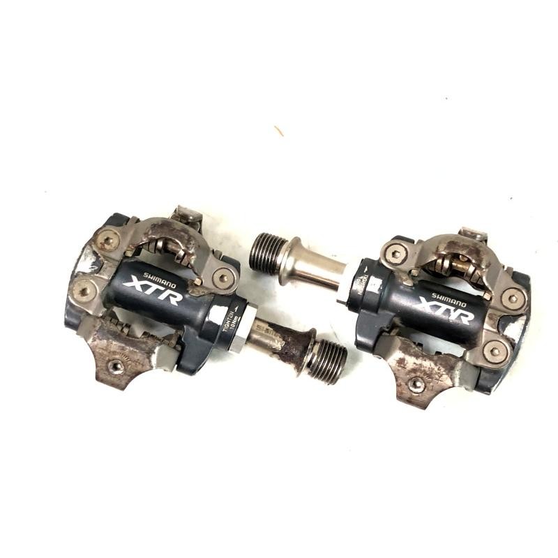 SHIMANO XTR PD-M970 Pedal Used Heavy Wear Scratches