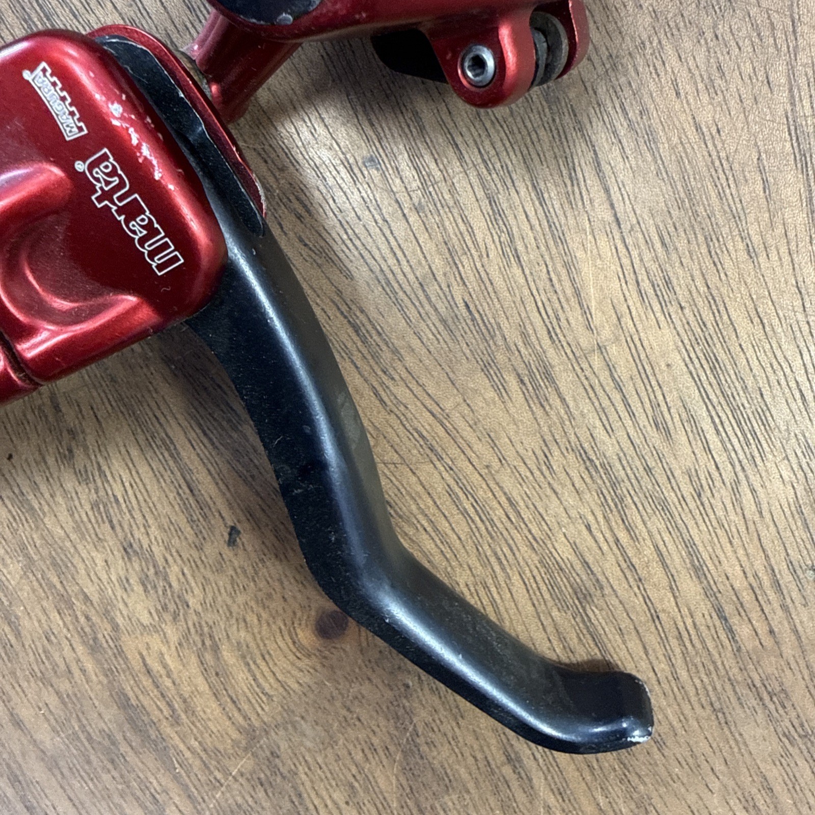 Magura Marta Hydraulic Disc Brakes Calipers Levers Red