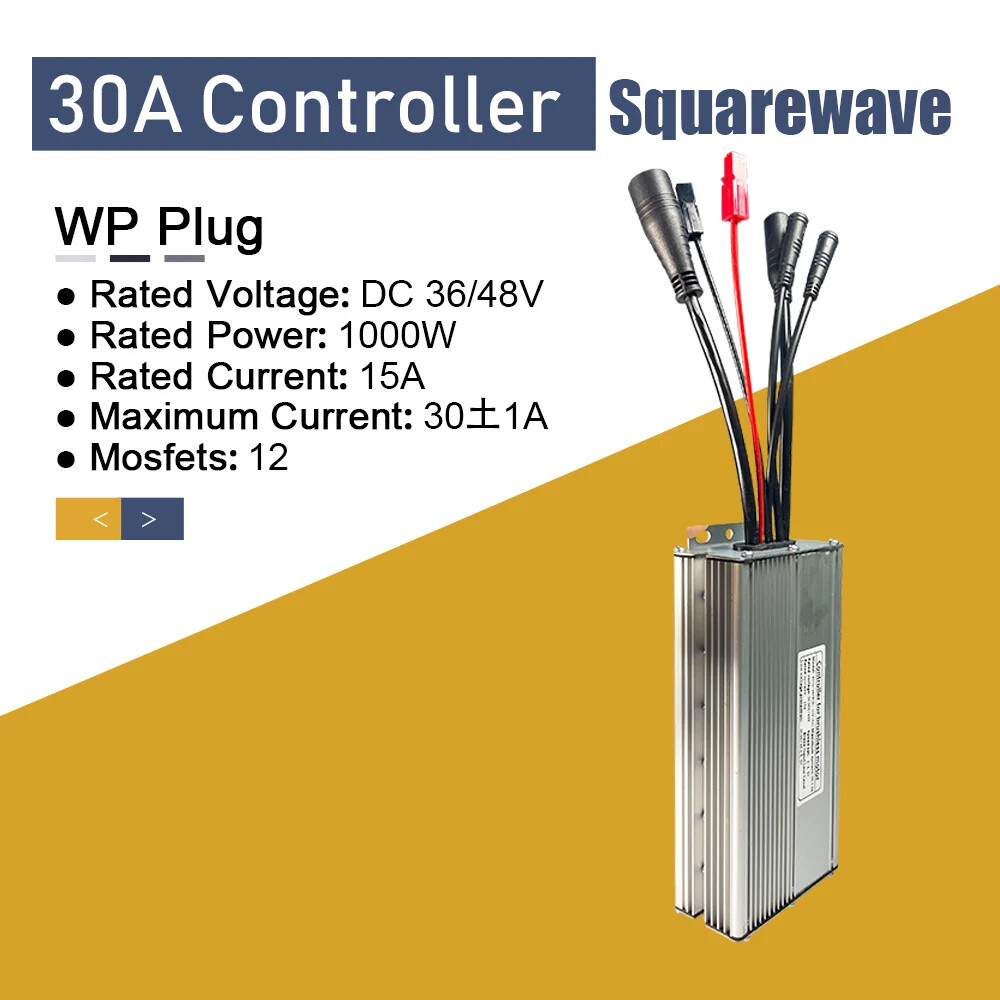 E-bike Controller 36V48V 250W-1000W Squarewave/Sinewave Controller Waterproof