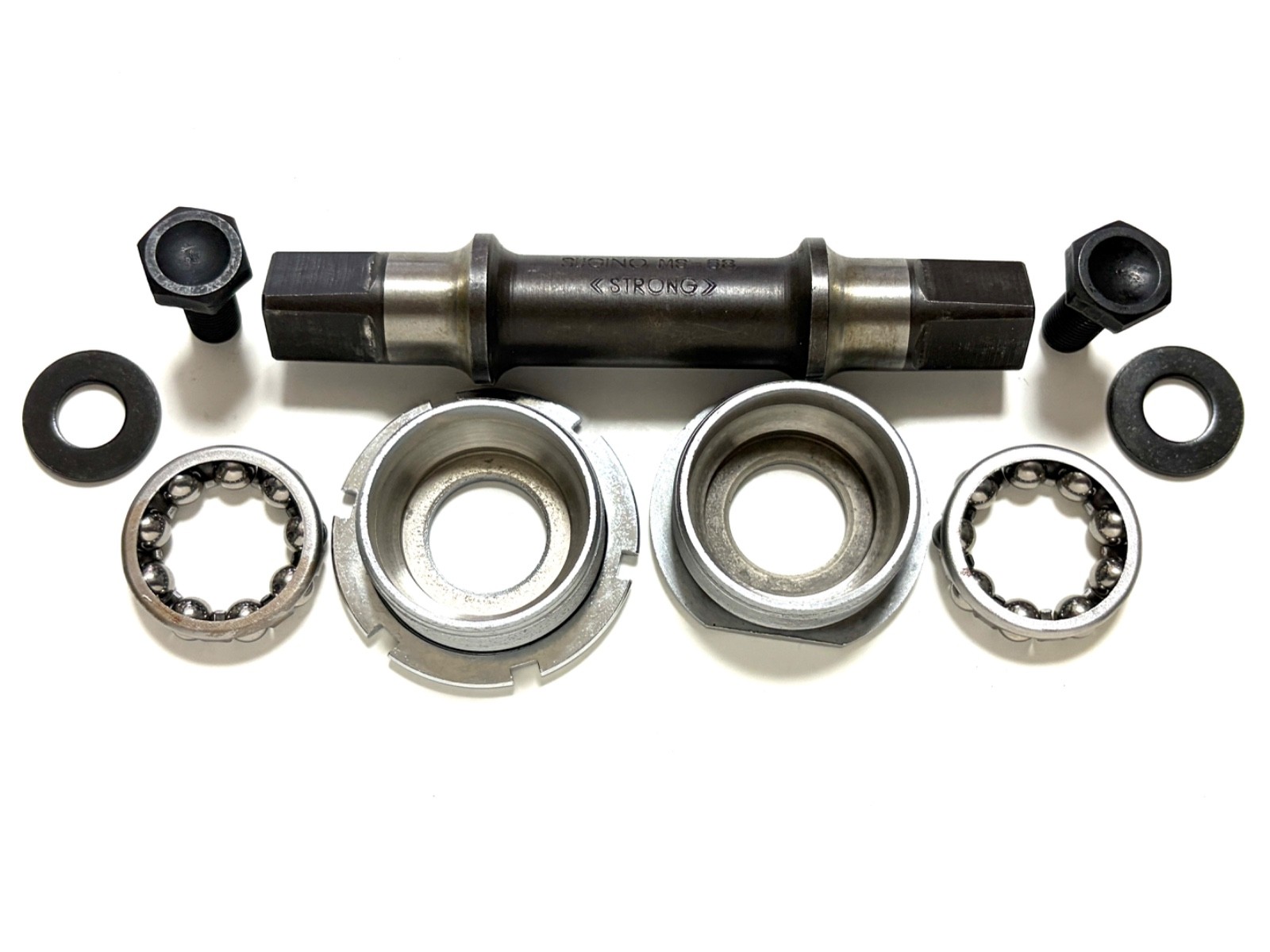 SUGINO NJS BB Set MS-68 STRONG 109mm Track Bottom Bracket Japan EXC