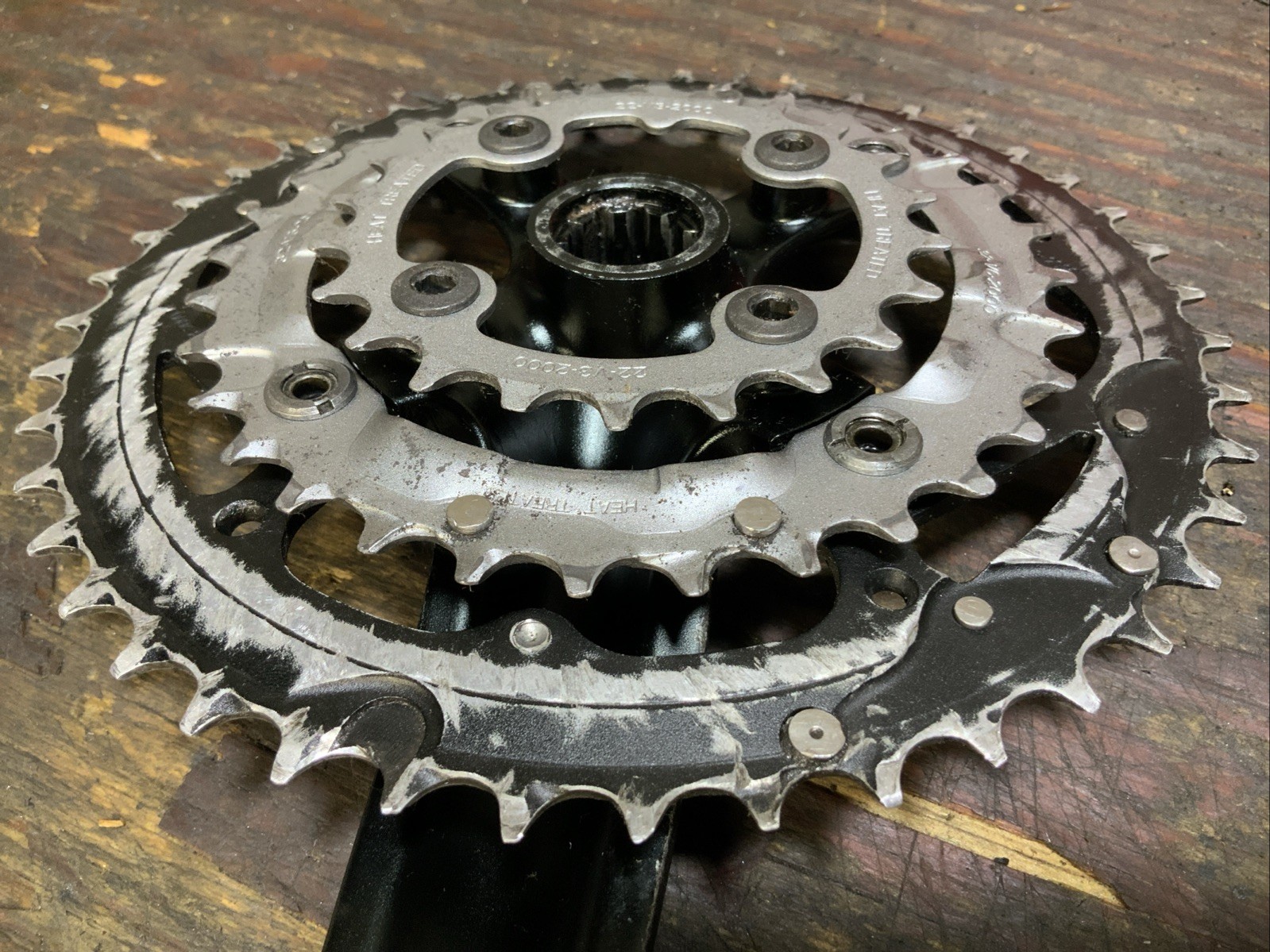 Truvativ Blaze Triple MTB Crankset 175mm ISIS Drive w/68×113 Bottom Bracket