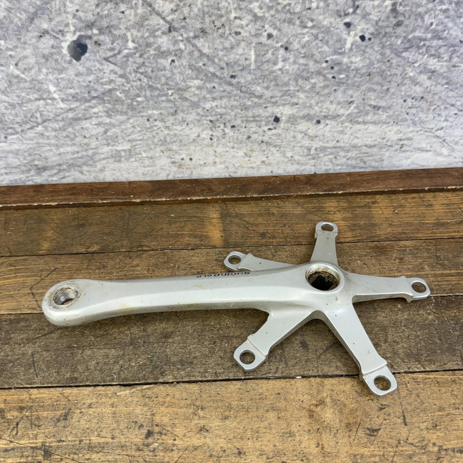 Vintage Sugino GLP Crank Arm RIGHT 175 Mm 144 BCD Square Taper Silver Japan