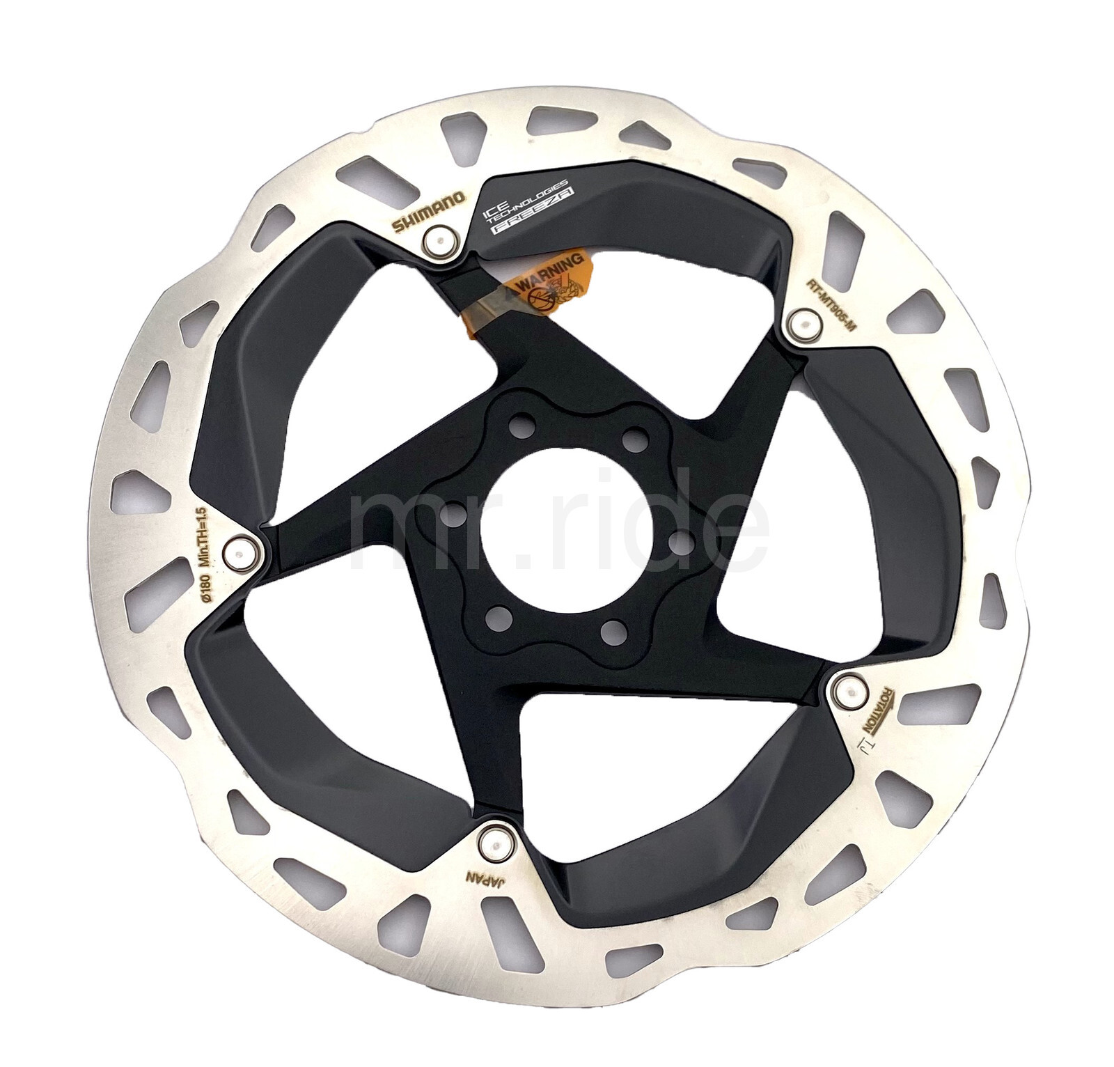 NEW Shimano RT-MT905 6-Bolt Bike Disc Brake Rotor 180mm, ICE TECH FREEZA