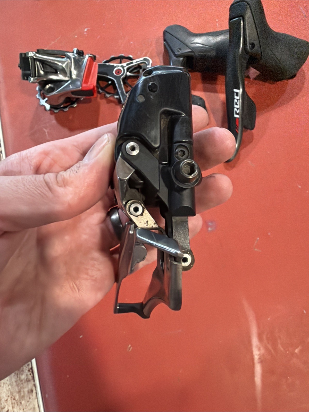 SRAM Red Etap AXS Electronic 11 Speed Groupset Rim Brake Mini Group