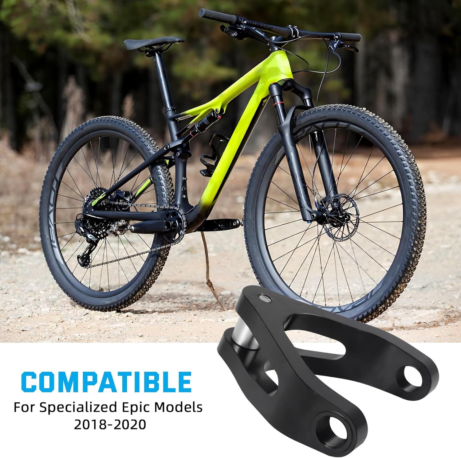 For 2018 2019 2020 Specialized Epic Yoke Rear Shock Adapter to Increased Travel